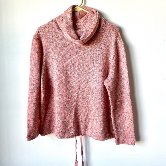 JOHN PAUL RICHARD Petite Lightweight Cowl Neck Drawstring Sweater—SZ. PL - Picture 14 of 15